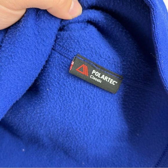 The North Face Hoodie Womens Small Blue Full Zip Up Hooded Polyester Fall Jacket - Picture 5 of 8